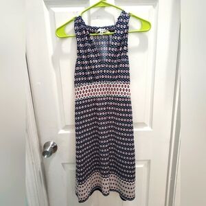 Max Studio XS Knee Length Patterned Stretch Dress